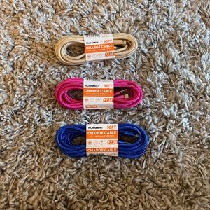 3 pack 10ft iPhone lightening charge cord